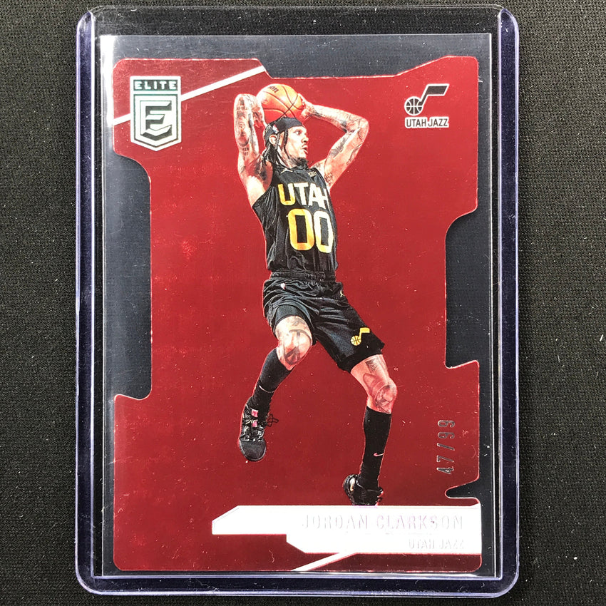 2023-24 Donruss Elite Jordan Clarkson Base Aspirations Die-cut 47/99 #125