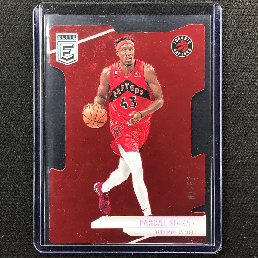 2023-24 Donruss Elite Pascal Siakam Base Aspirations Die-cut 3/57 No 126