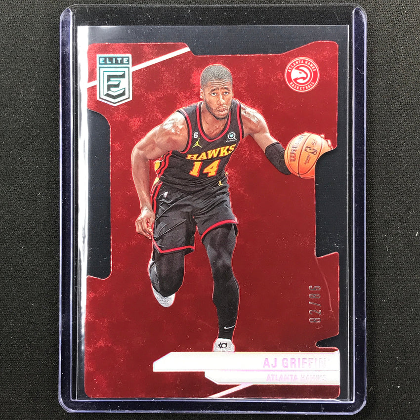 2023-24 Donruss Elite Aj Griffin Base Aspirations Die-cut 82/86 #159