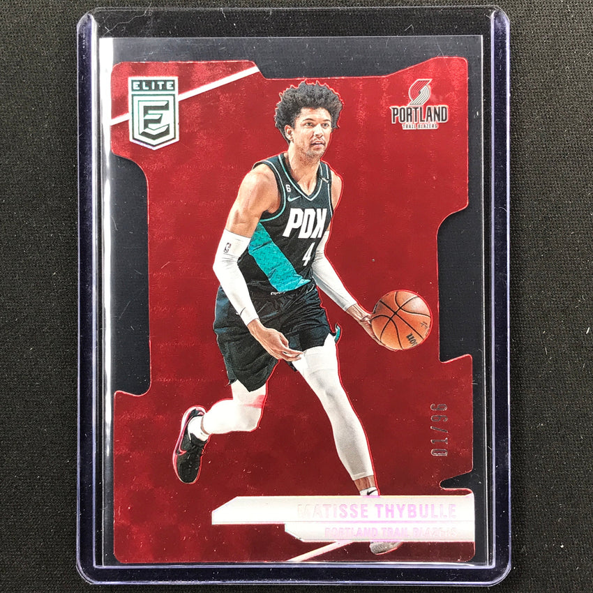 2023-24 Donruss Elite Matisse Thybulle Base Aspirations Die-cut 1/96 No 172