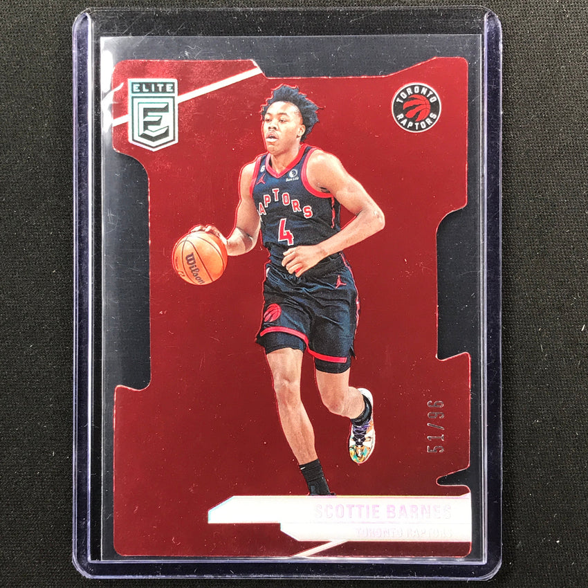 2023-24 Donruss Elite Scottie Barnes Base Aspirations Die-cut 51/96 #187