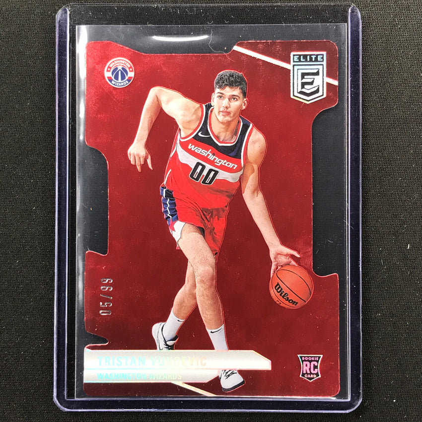 2023-24 Donruss Elite Tristan Vukcevic Rookie Base Aspirations Die-cut 5/99 #211