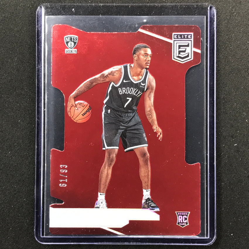 2023-24 Donruss Elite Dariq Whitehead Rookie Base Aspirations Die-cut 61/93 #242