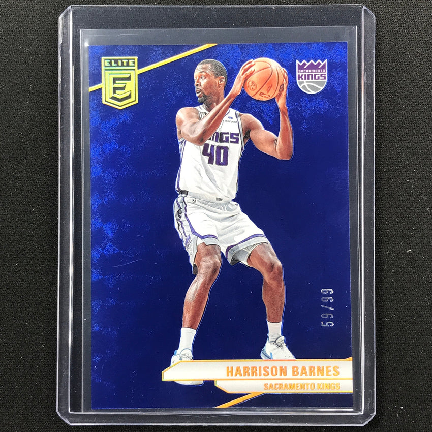 2023-24 Donruss Elite Harrison Barnes Base Blue 59/99 #95