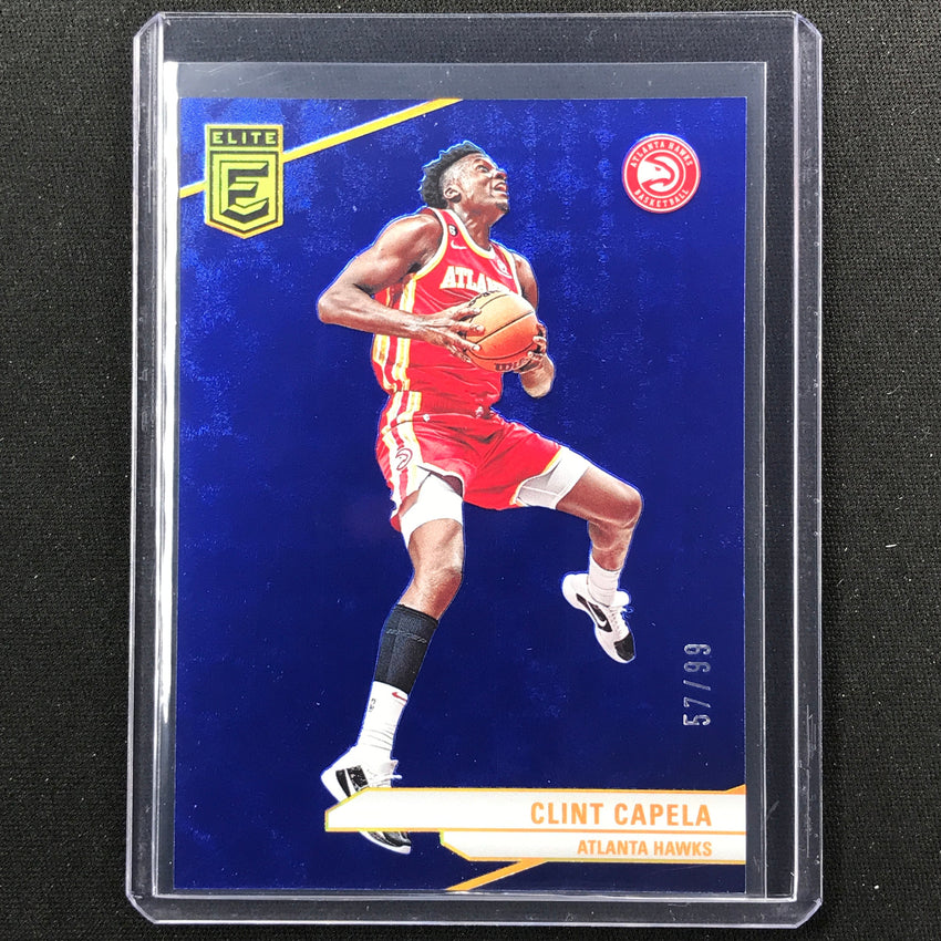 2023-24 Donruss Elite Clint Capela Base Blue 57/99 #122