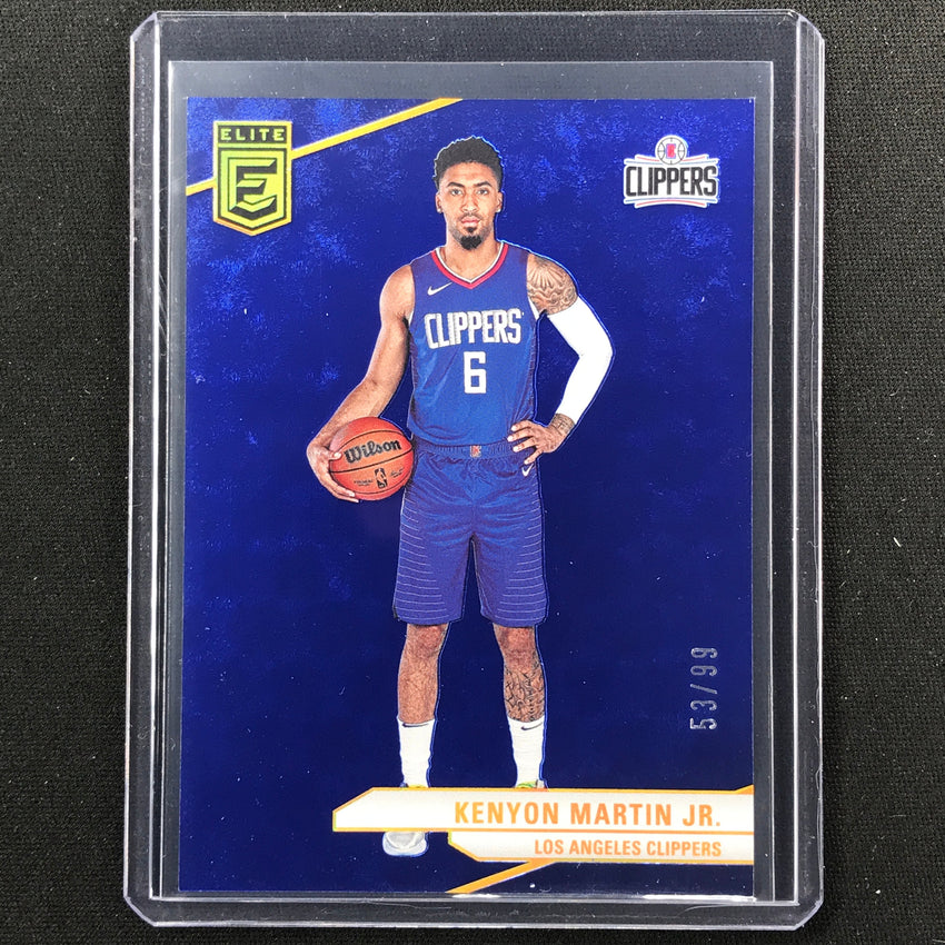 2023-24 Donruss Elite Kenyon Martin Jr. Base Blue 53/99 #193