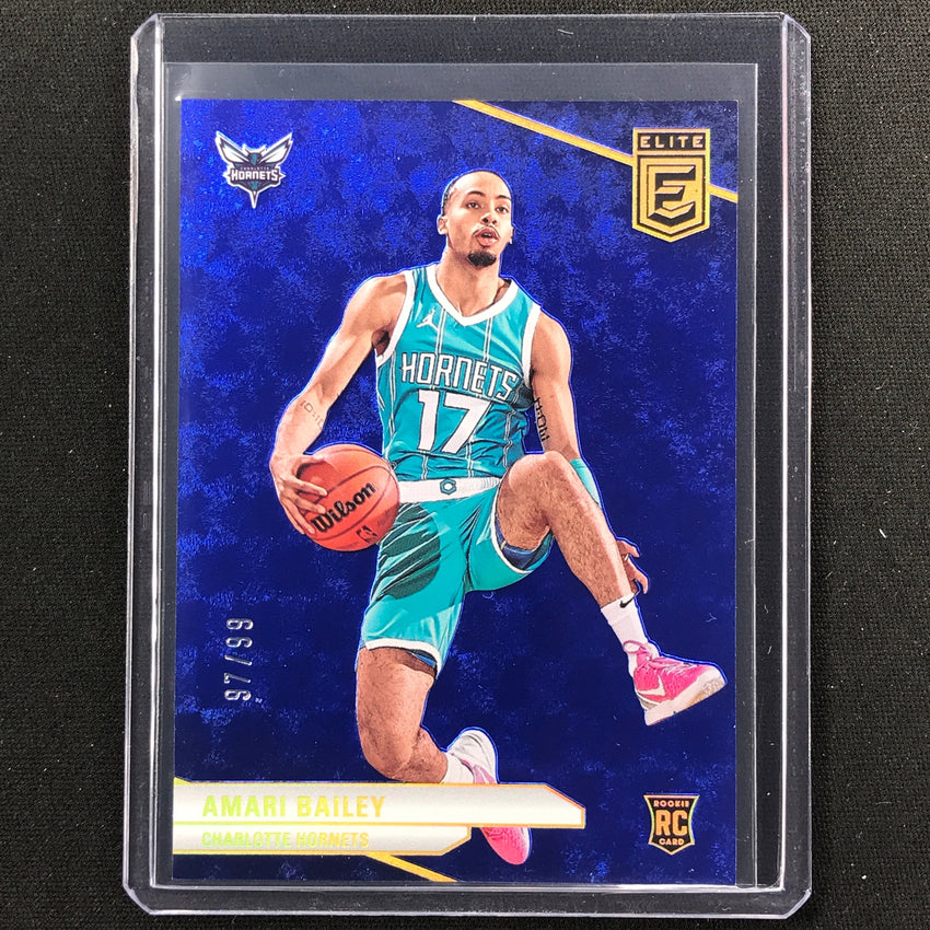2023-24 Donruss Elite Amari Bailey Rookie Base Blue 97/99 #209
