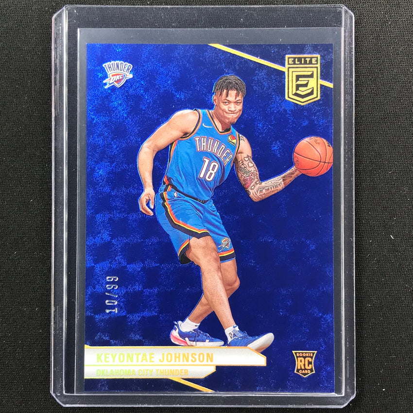 2023-24 Donruss Elite Keyontae Johnson Rookie Base Blue 10/99 #213
