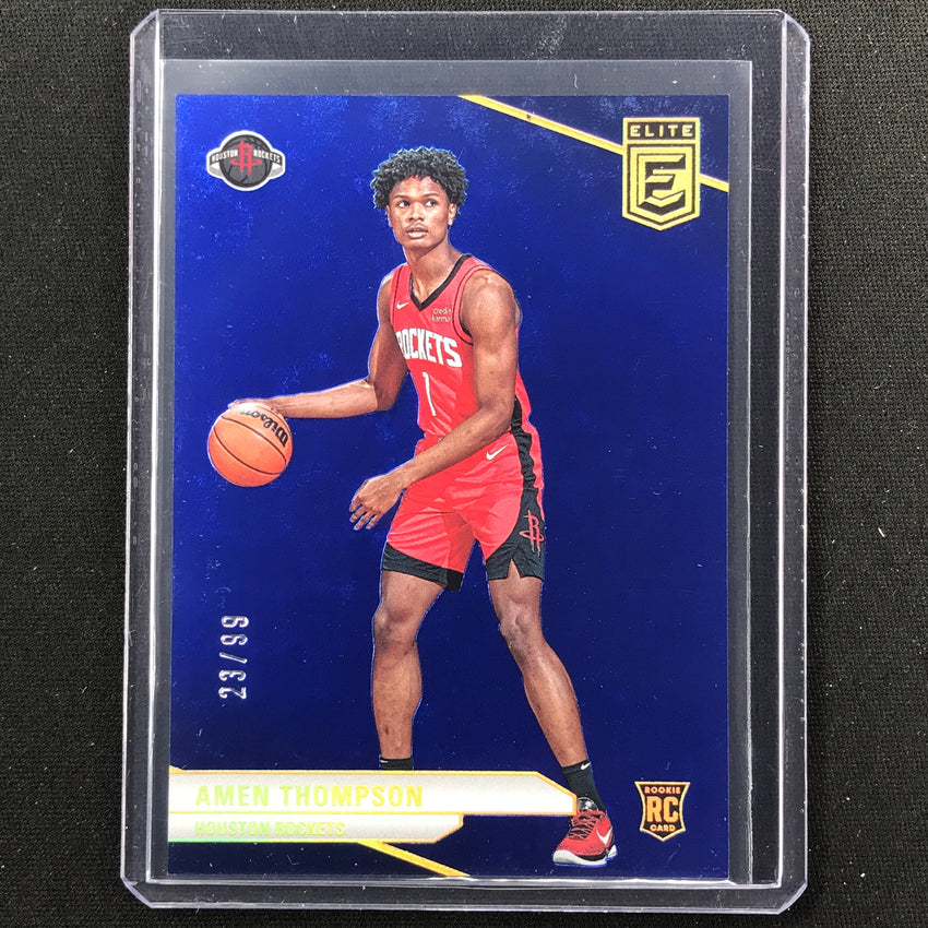 2023-24 Donruss Elite AMEN THOMPSON Rookie Base Blue 23/99 #246