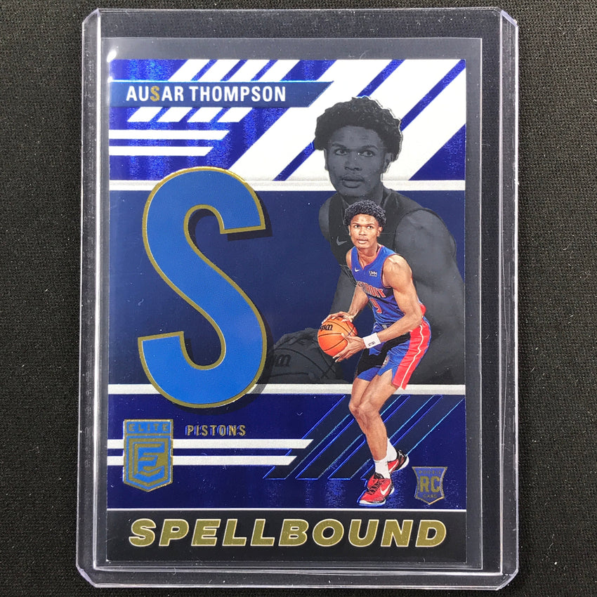 2023-24 Donruss Elite Ausar Thompson S Rookie Spellbound Blue 38/99 No 22