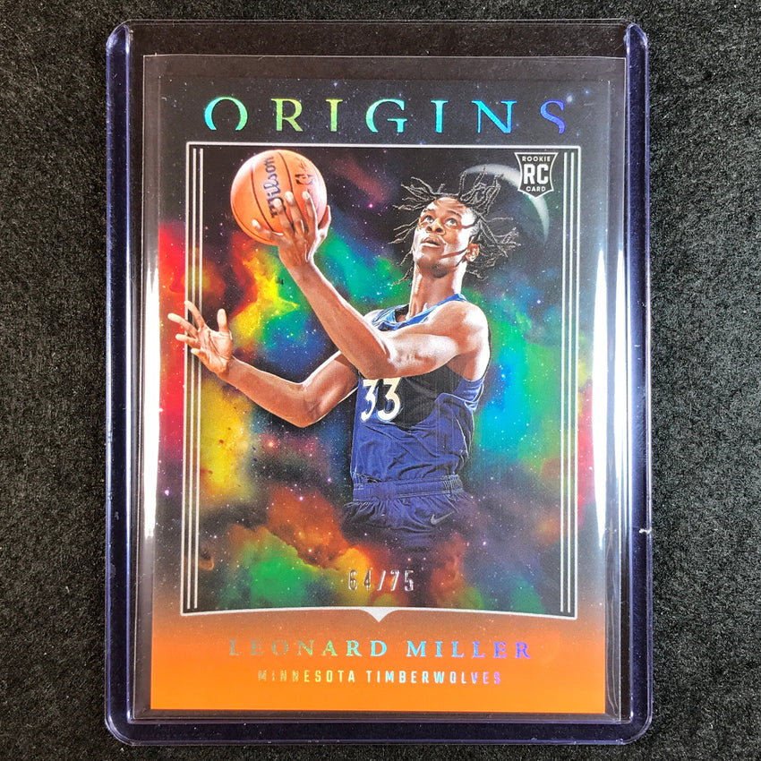 2023-24 Origins LEONARD MILLER Rookie Base Orange 64/75 #31