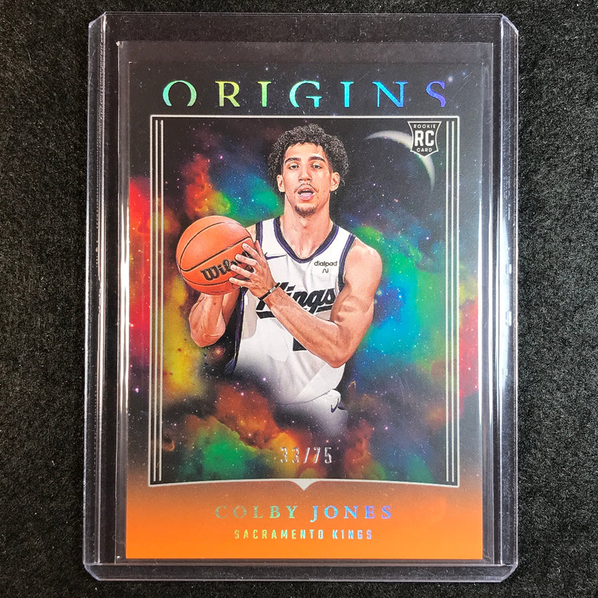 2023-24 Origins COLBY JONES Rookie Base Orange 33/75 #51