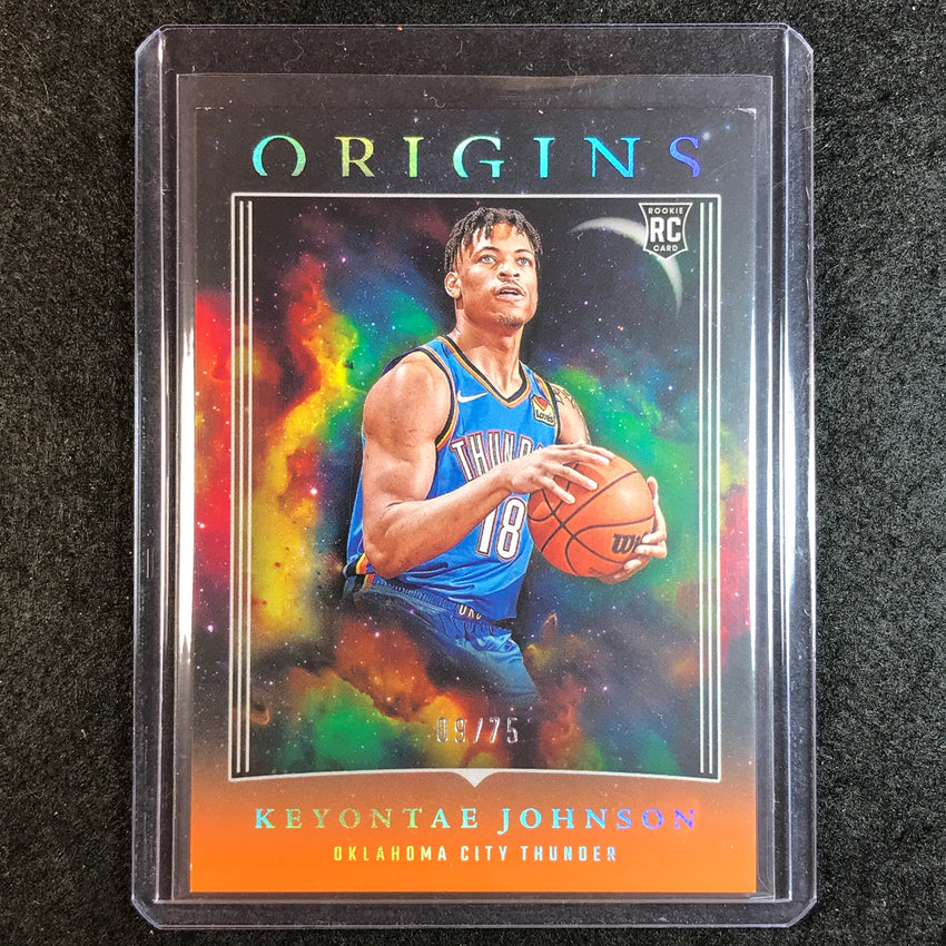 2023-24 Origins KEYONTAE JOHNSON Rookie Base Orange 9/75 #83