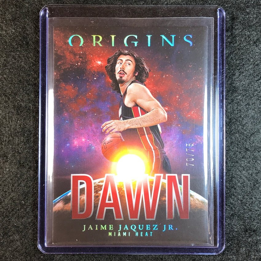 2023-24 Origins JAIME JAQUEZ JR. Dawn Rookie Red 70/75 No. 19