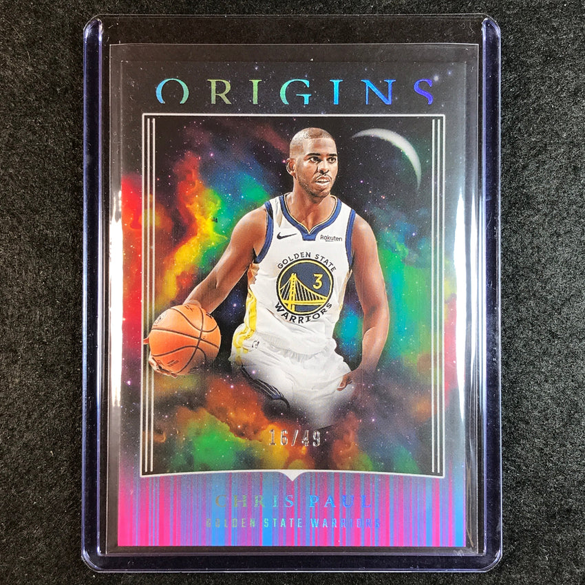 2023-24 Origins CHRIS PAUL Base Neon Stripes 16/49 No. 6