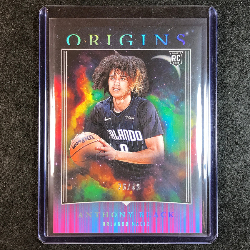 2023-24 Origins ANTHONY BLACK Rookie Base Neon Stripes 26/49 #34