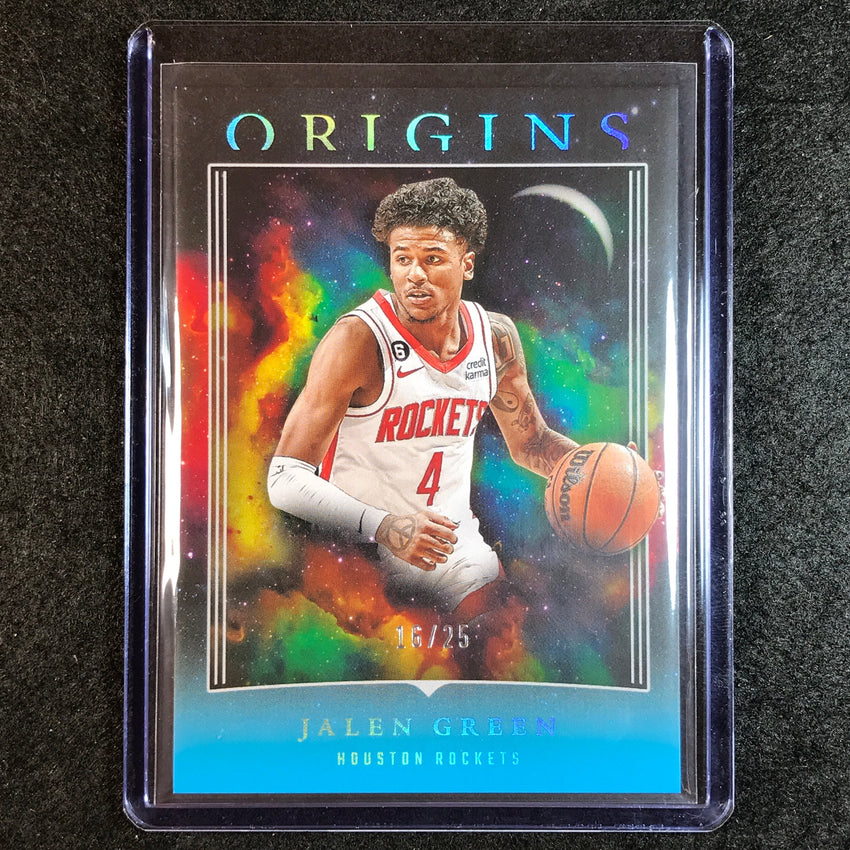 2023-24 Origins JALEN GREEN Base Turquoise 16/25