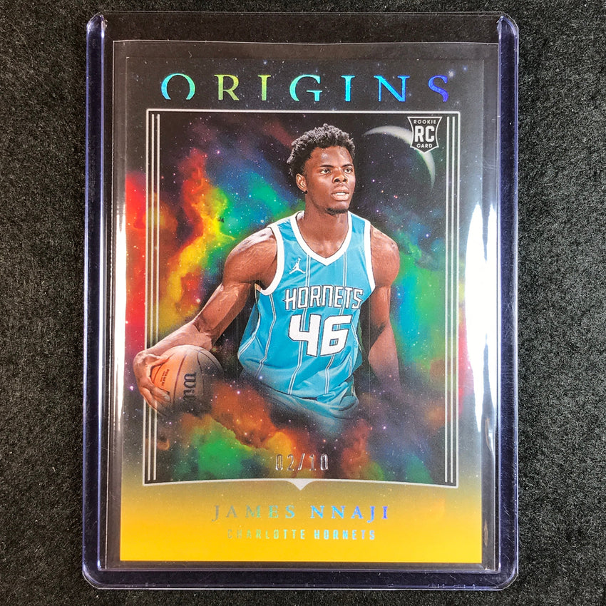 2023-24 Origins JAMES NNAJI Rookie Base Gold 2/10