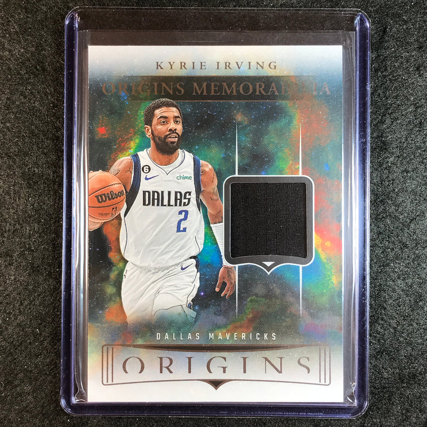2023-24 Origins KYRIE IRVING Origins Memorabilia Jersey Relic No. IRV