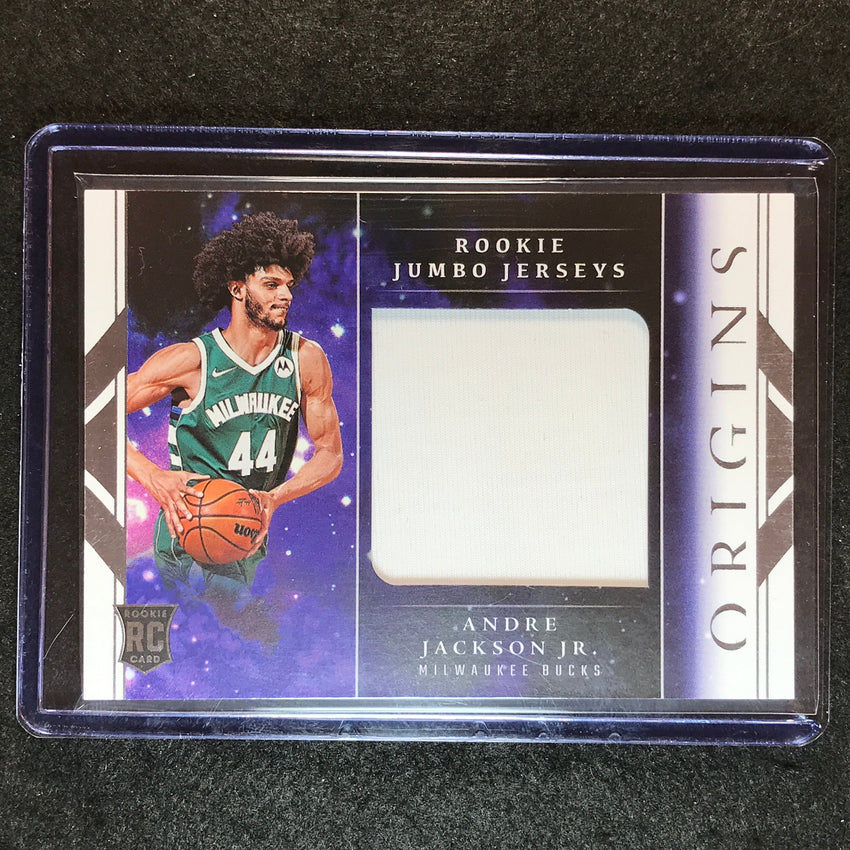 2023-24 Origins ANDRE JACKSON JR. Rookie Jumbo Jersey Relic #AJJ