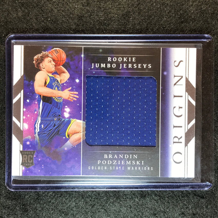 2023-24 Origins BRANDIN PODZIEMSKI Rookie Jumbo Jersey Relic No. POD
