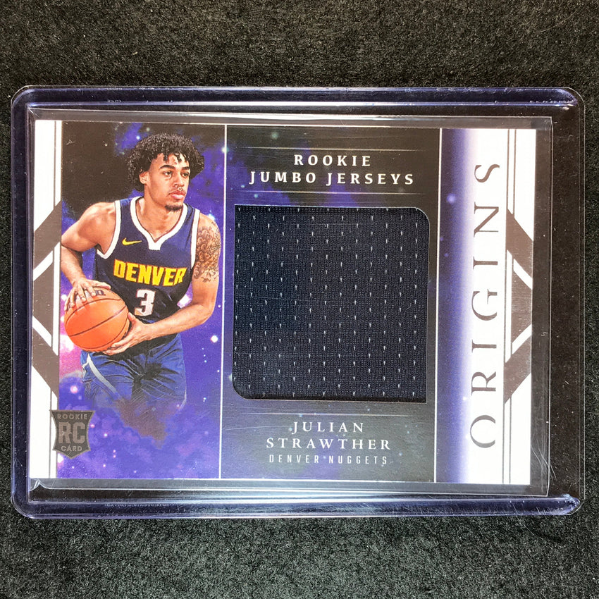2023-24 Origins JULIAN STRAWTHER Rookie Jumbo Jersey Relic #STR