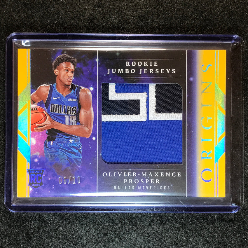 2023-24 Origins OLIVIER-MAXENCE PROSPER Rookie Jumbo Jersey Patch Gold 6/10