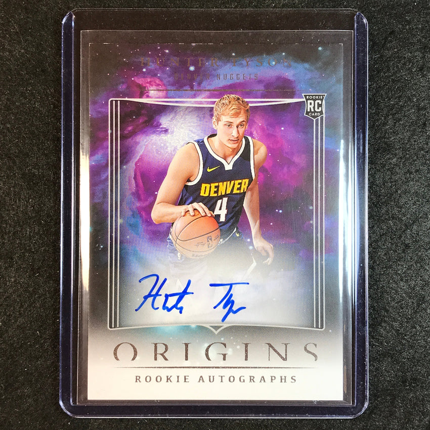 2023-24 Origins HUNTER TYSON Rookie Auto Base #HTD