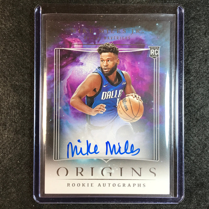 2023-24 Origins MIKE MILES JR. Rookie Auto Base #MMJ