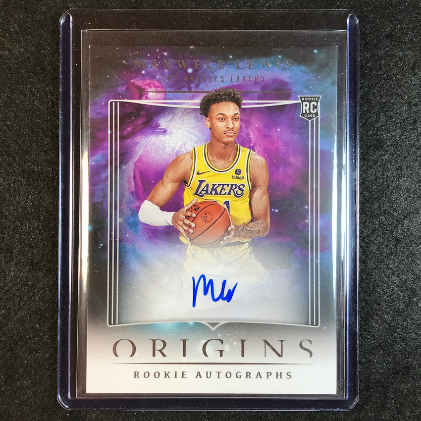 2023-24 Origins MAXWELL LEWIS Rookie Auto Base #MLL