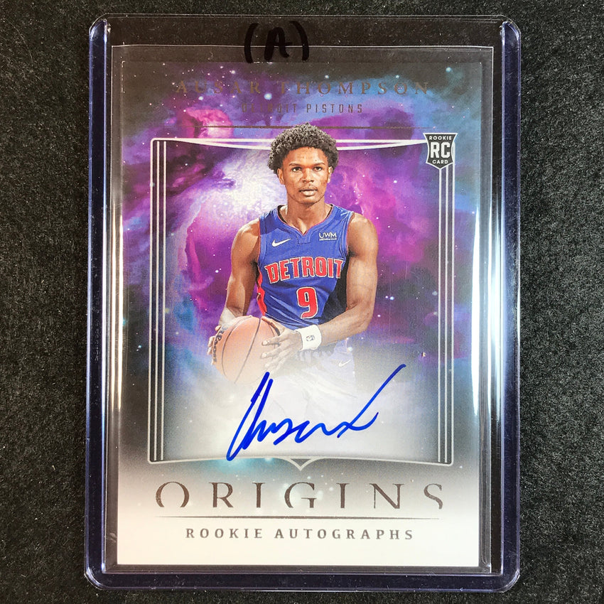 2023-24 Origins AUSAR THOMPSON Rookie Auto Base No. ATD (A)