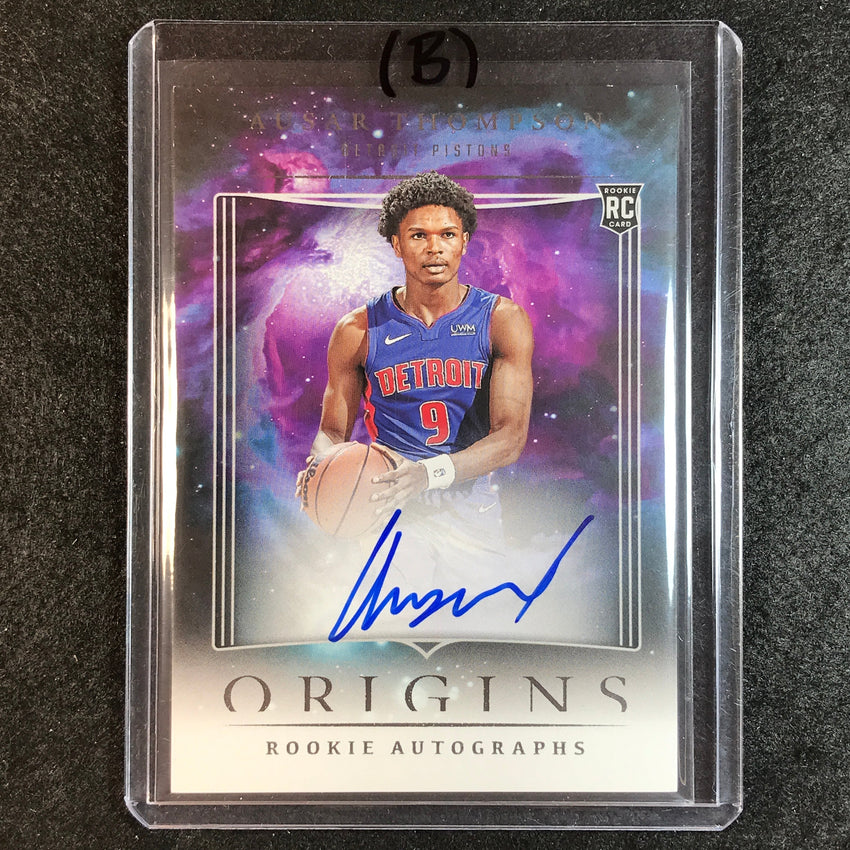2023-24 Origins AUSAR THOMPSON Rookie Auto Base #ATD (B)