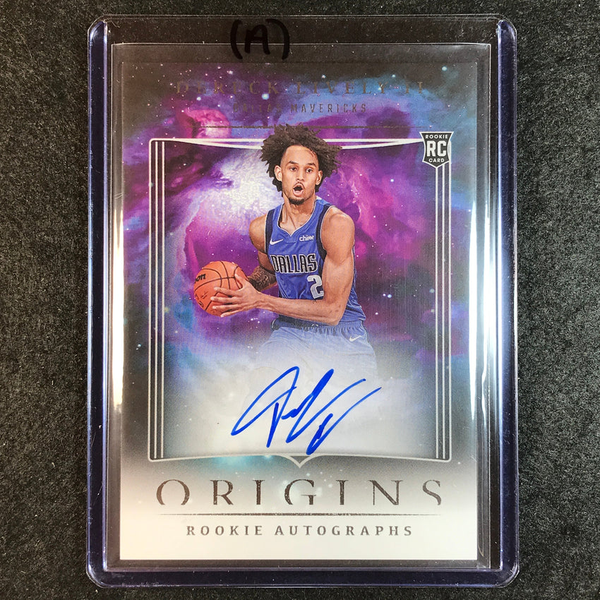 2023-24 Origins DERECK LIVELY II Rookie Auto Base No. DLT (A)
