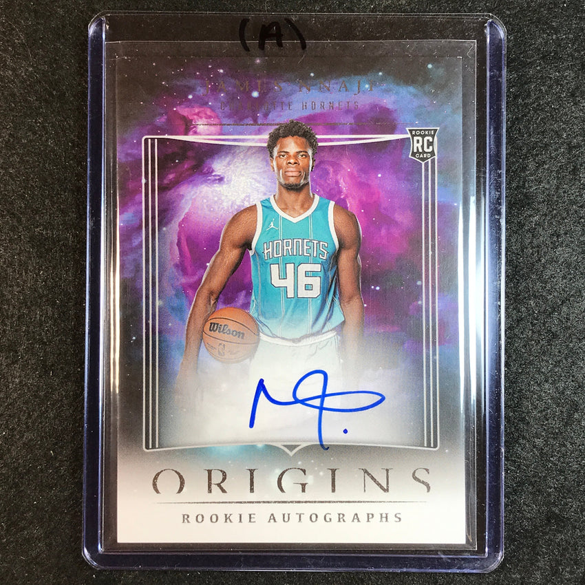 2023-24 Origins JAMES NNAJI Rookie Auto Base #JNB (A)
