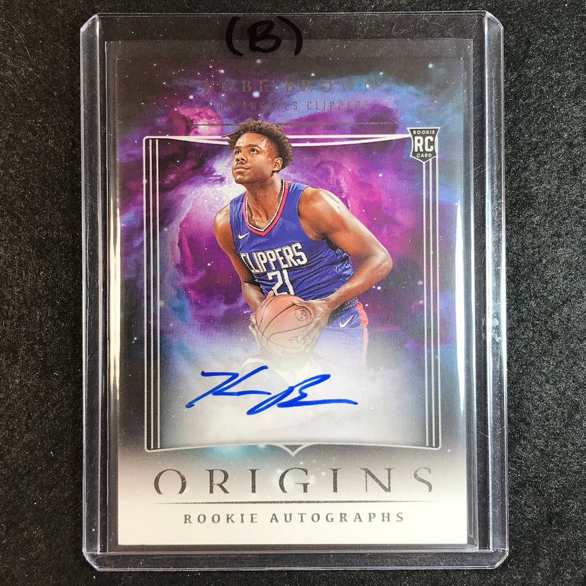 2023-24 Origins KOBE BROWN Rookie Auto Base #KBL (B)