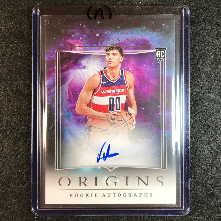 2023-24 Origins TRISTAN VUKCEVIC Rookie Auto Base No. TVW (A)