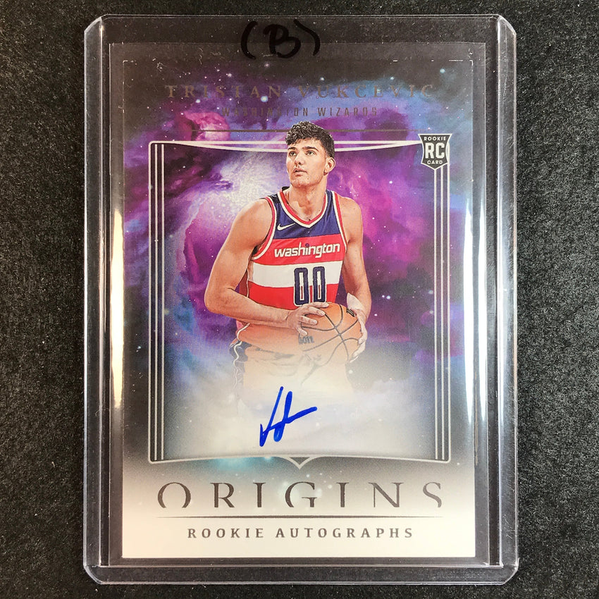 2023-24 Origins TRISTAN VUKCEVIC Rookie Auto Base No. TVW (B)