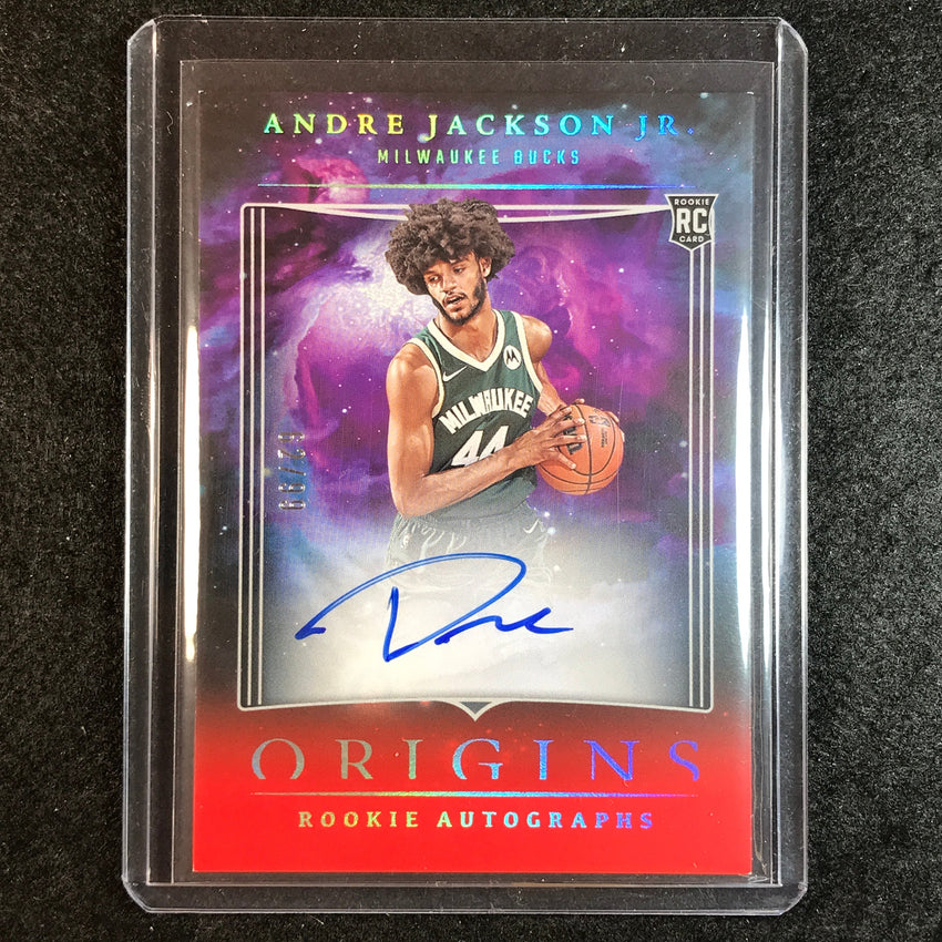2023-24 Origins ANDRE JACKSON JR. Rookie Auto Red 62/99