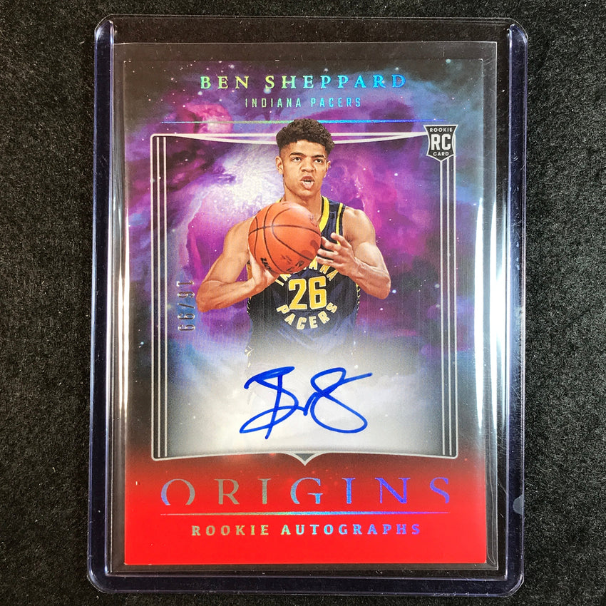 2023-24 Origins BEN SHEPPARD Rookie Auto Red 16/99