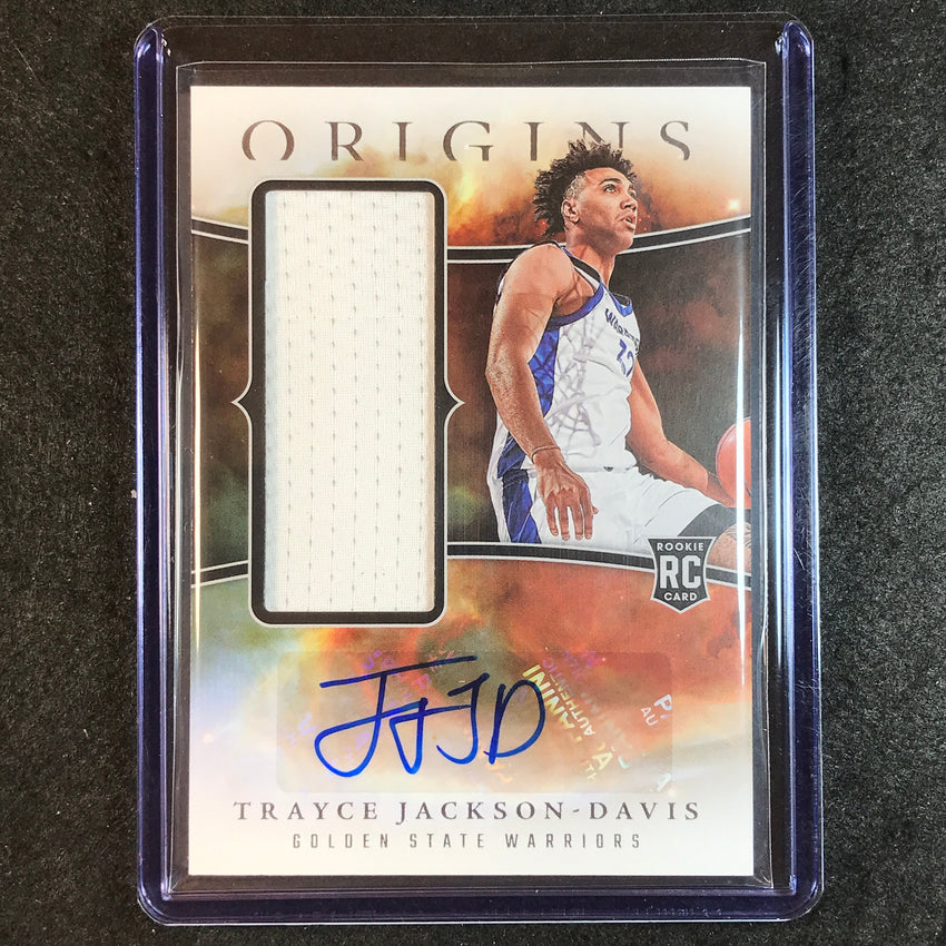 2023-24 Origins TRAYCE JACKSON-DAVIS Rookie Jersey Auto Base No. TJD