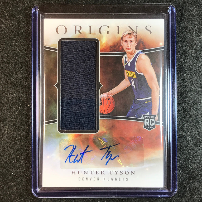 2023-24 Origins HUNTER TYSON Rookie Jersey Auto Base #TYS