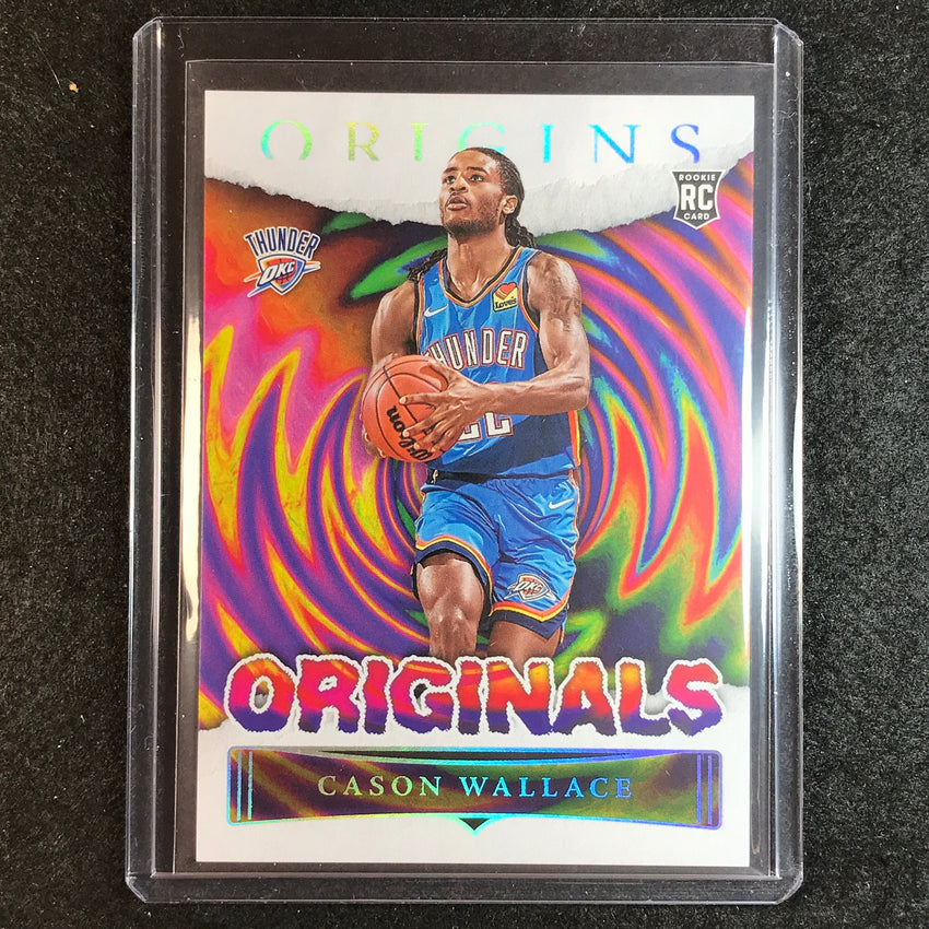2023-24 Origins CASON WALLACE Originals Rookie Base No. 4