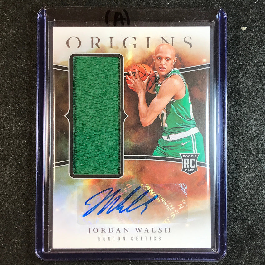 2023-24 Origins JORDAN WALSH Rookie Jersey Auto Base #JOR (A)