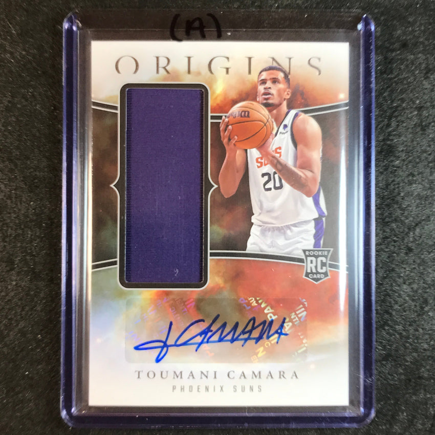 2023-24 Origins TOUMANI CAMARA Rookie Jersey Auto Base #TOU (A)