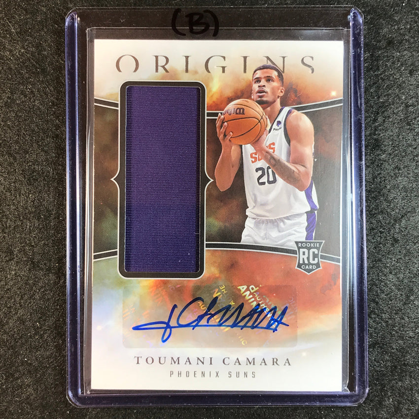2023-24 Origins TOUMANI CAMARA Rookie Jersey Auto Base #TOU (B)