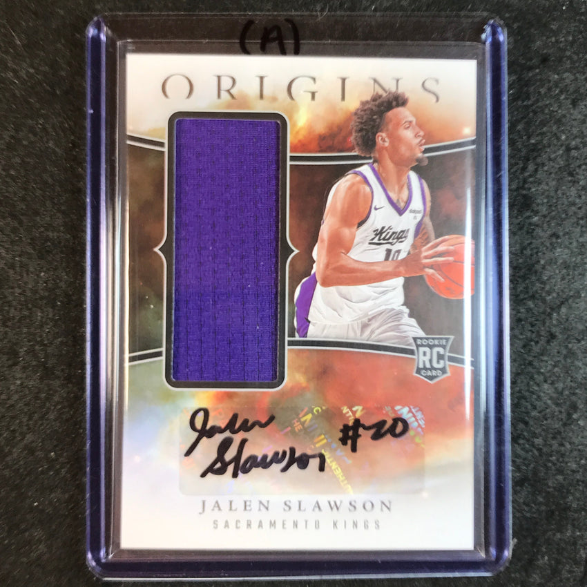 2023-24 Origins JALEN SLAWSON Rookie Jersey Auto Base #SLA (A)