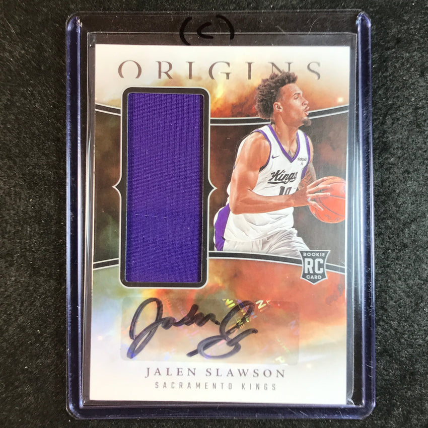 2023-24 Origins JALEN SLAWSON Rookie Jersey Auto Base #SLA (C)