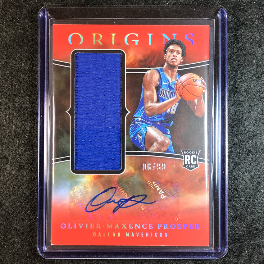 2023-24 Origins OLIVIER-MAXENCE PROSPER Rookie Jersey Auto Red 6/99