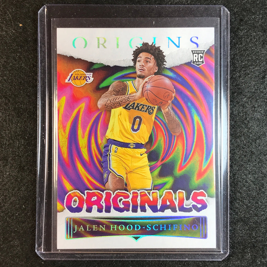 2023-24 Origins JALEN HOOD-SCHIFI#Originals Rookie Base #17