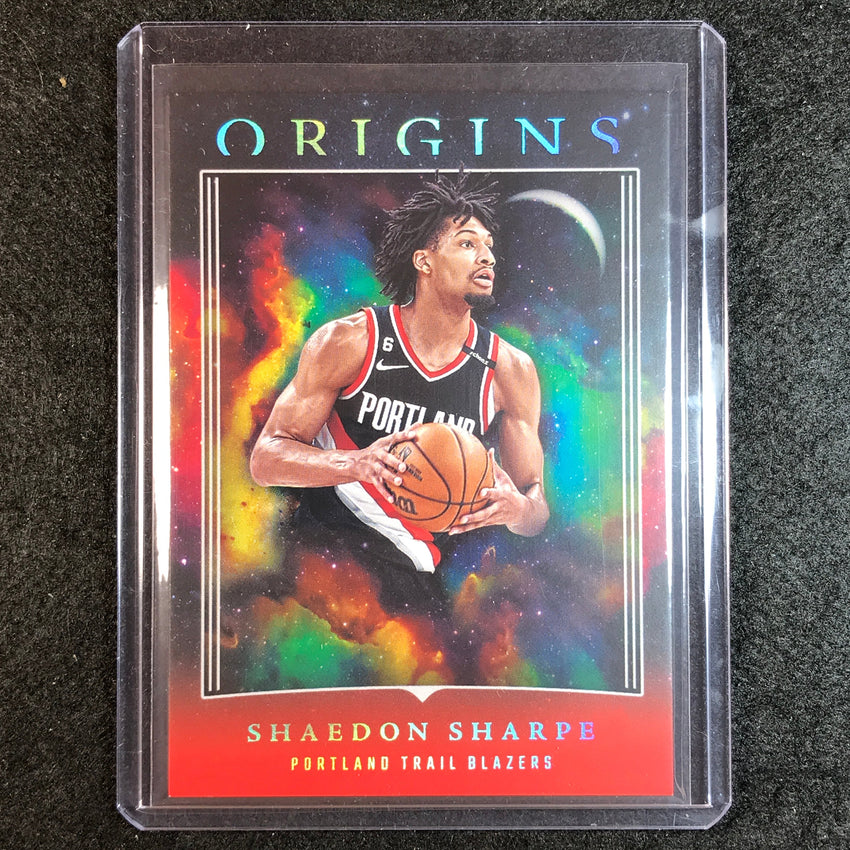 2023-24 Origins SHAEDON SHARPE Base Red No. 1